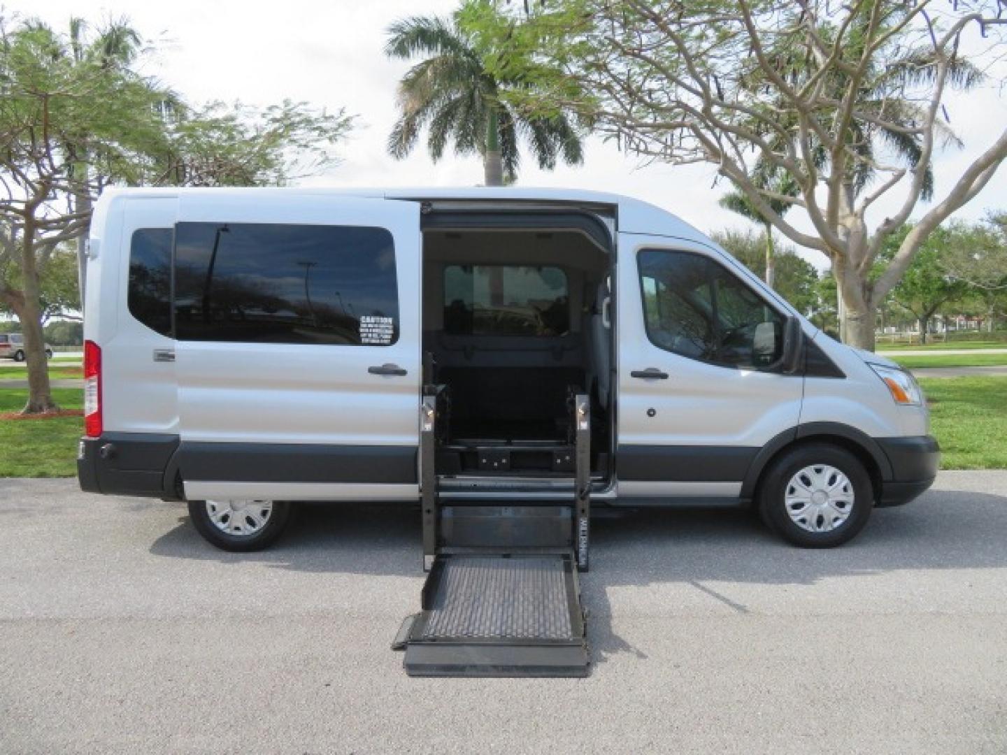 2015 Silver /Gray Ford Transit (1FBZX2CG0FK) , located at 4301 Oak Circle #19, Boca Raton, FL, 33431, (954) 561-2499, 26.388861, -80.084038 - Photo#36